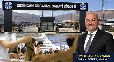 Erzincan OSB 86 fabrikasıyla 12 sektörde üretiyor