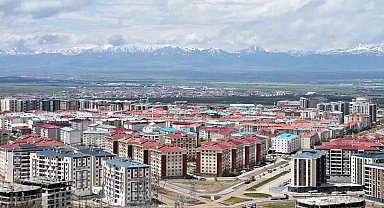 Erzurum'da 2026'nın ilk yarısında 4 bin 358 daireye yapı ruhsatı