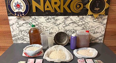 Esenyurt'ta 13 kilo 550 gram uyuşturucu ele geçirildi