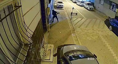 Eski sevgili dehşet saçtı; Önce binayı kundakladı, ardından camları kırdı