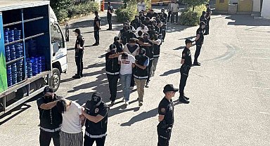 Eskişehir'deki dev uyuşturucu operasyonunda 7 tutuklama