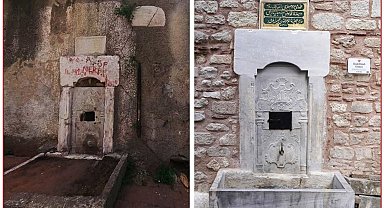 Fatih Belediyesi tarihî çeşmeleri birer birer ayağa kaldırıyor