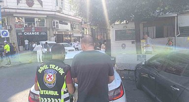 Fatih'te trafikte makas atan sürücüye 96 bin TL ceza