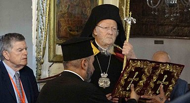 Fener Rum Patriği Bartholomeos, Gökçeada'da ayin yönetti