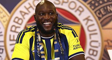 Fenerbahçe'de Romelu Lukaku için imza töreni düzenlendi