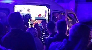 Festival alanındaki led ekran devrildi: 5 yaralı