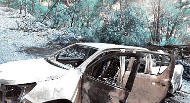 Fethiye'de korkutan yangın: Jeneratörden çıkan alevler ormana sıçradı
