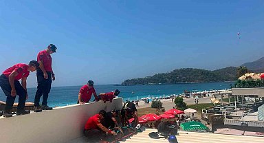 Fethiye'de yamaç paraşütü kazası: 2 kişi yaralandı
