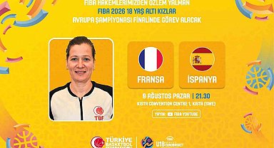 FIBA 18 Yaş Altı Kızlar Avrupa Şampiyonası finalinde Özlem Yalman görev yapacak