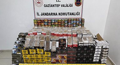 Gaziantep'te 1,4 milyon TL değerinde kaçak malzeme ele geçirildi: 3 gözaltı