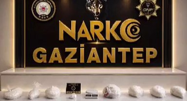 Gaziantep'te 7 kilo uyuşturucu ele geçirildi: 2 gözaltı