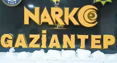Gaziantep'te 8 buçuk kilo uyuşturucu ele geçirildi: 3 gözaltı