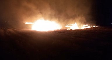 Gaziantep'te arazi yangını söndürüldü
