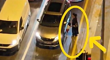 Gaziantep'te dilencilik ve satıcılık yapanlara dron destekli zabıta müdahalesi