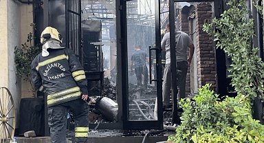 Gaziantep'te restoran yangnı: Çok sayıda ekip müdahale etti