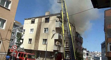 Gaziosmanpaşa'da korkutan yangın
