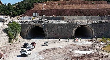 Geminbeli Tüneli'nde çalışmalar hızlandı: Kış gelmeden hizmete açılması hedefleniyor