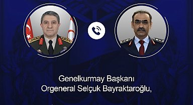 Genelkurmay Başkanı Bayraktaroğlu, Katarlı mevkidaşı Al-Mannai ile telefonda görüştü
