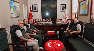 Gökçeada'da orman yangınlarıyla mücadele kapsamında yürütülen çalışmalar masaya yatırıldı