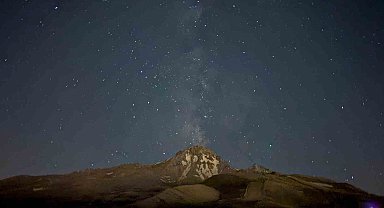 Gökyüzü tutkunları, Perseid meteor yağmurunu Erciyes'te takip etti