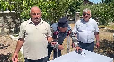 GSM şebekesi çekmeyen köyde, kurdukları telsiz sisztemiyle haberleşiyorlar