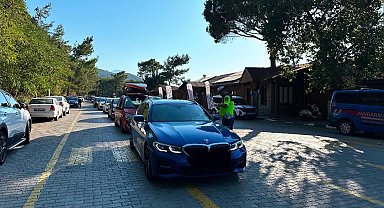 Güzelçamlı'da jandarmadan sürücülere alkol denetimi