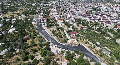 Hacılar'da yollara 1.450 tonluk asfalt dokunuşu