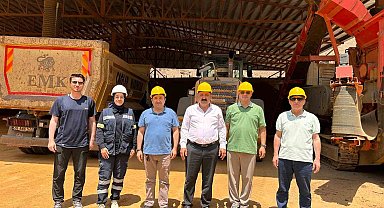 Hakkari'de maden firmalarına ziyaret