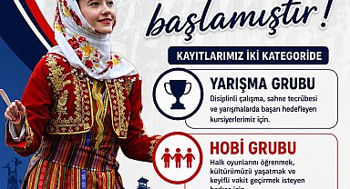Halk oyunlarında yeni sezon kayıtları başladı