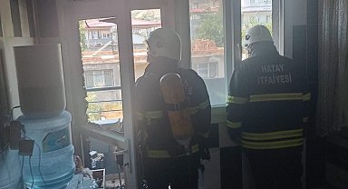 Hassa'da ev yangını büyümeden kontrol altına alındı