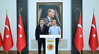 Hava Kuvvetleri Komutanlığına atanan Orgeneral Dalkıran'dan Vali Yılmaz'a veda ziyareti