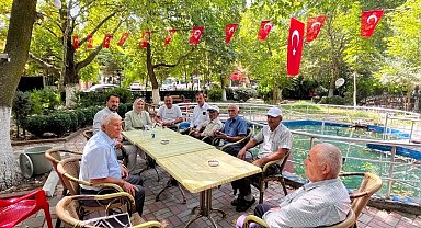 Hisarcık Dereköy'de "Arazi Toplulaştırması" söyleşisi düzenlendi