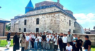 Hisarcık'ta Yaz Kur'an Kursu öğrencileri Konya'yı gezdi