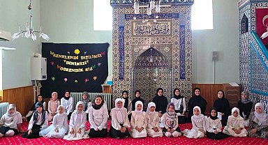 Hisarcık'ta Yaz Kur'an Kursu sona erdi