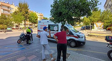İki motosiklet kafa kafaya çarpıştı: 2 yaralı
