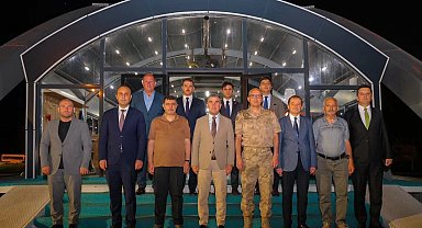 İl Jandarma Komutanı Aslan için veda yemeği düzenlendi