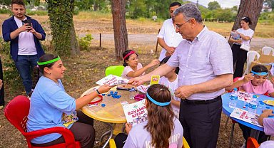 İlkadım'da "Camiler Sesinle Şenlensin" projesiyle çocuklar eğlenerek öğrendi