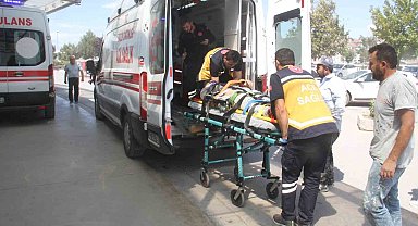 İnşaatın 3'üncü katından düşen usta yaralandı