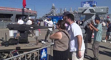 İnsansız kara aracı "BARKAN 2" TEKNOFEST Mavi Vatan'da yerini aldı