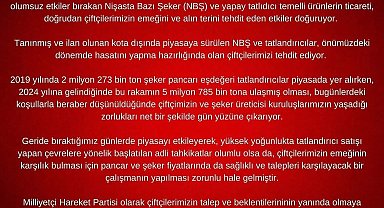 İsmail Özdemir: "MHP olarak çiftçilerimizin talep ve beklentilerinin yanında olmaya devam edeceğiz"