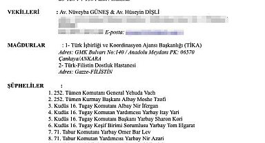 İstanbul Cumhuriyet Başsavcılığı'ndan Afek Moskovitch'e dava