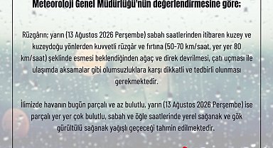 İstanbul için fırtına uyarısı: Rüzgar 80 kilometreye çıkacak