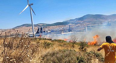 İzmir Aliağa'da fabrikalar bölgesindeki yangın kontrol altına alındı