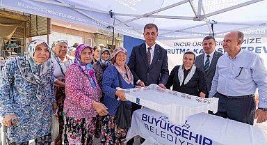 İzmir Büyükşehir Belediyesi'nden üreticiye kerevet desteği