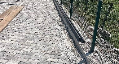 Kabristanlık çevresi düzenlendi