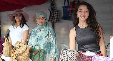 Kadın Emeği Festivali'nde el emeği ürünlere yoğun ilgi