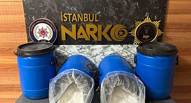 Kağıthane'de uyuşturucu operasyonu: 104 kilo pregabalin ele geçirildi