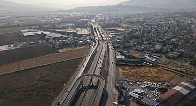 Kahramanmaraş'ta sanayi kavşağında ana güzergah ulaşıma açıldı