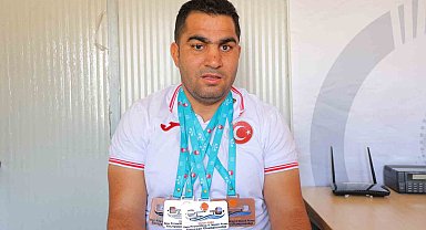 Kahramanmaraşlı görme engelli sporcu Avrupa Şampiyonası'ndan 4 madalyayla döndü