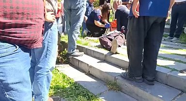 Kalp krizi geçiren vatandaşı kurtarmak için ekipler seferber oldu